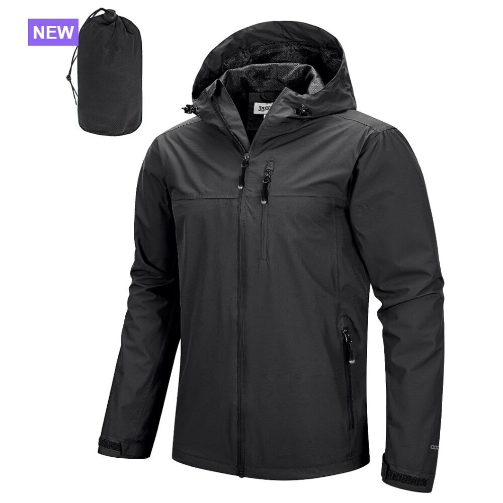 Packable Rain Jacket Lightweight Waterproof Raincoat with Hood